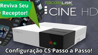 TocomLink Cine HD  Reviva Seu Receptor Servidor CS 2024 [upl. by Ambur]