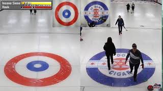 Gloamin LeBonspiel 2024 Mesdames de Chicago vs Visser [upl. by Windy]