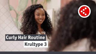 Zo verzorg je krultype 3  Curly Hair Routine  Kruidvat [upl. by Lourie525]