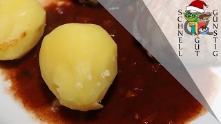 Einfache braune Sauce  Soße Schnell Gut amp Günstig Kochen Mittagessen  Abendessen Beilage [upl. by Tybie]