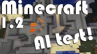 Minecraft 12  AI Movement Test [upl. by Askwith374]