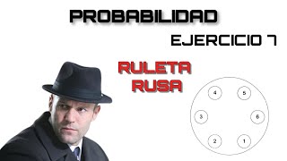 ¿Sobrevivirías a la ruleta rusa EJERCICIO 7 PROBABILIDAD [upl. by Kenyon]