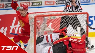 Russia 6 Canada 0 FULL WORLD JUNIORS HIGHLIGHTS [upl. by Nelleyram]