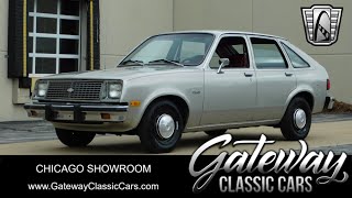 1980 Chevrolet Chevette 2145 Gateway Classic Cars Chicago [upl. by Cadman]