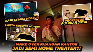 SULAP KANTOR ALSHAD JADI SEPERTI BIOSKOP  DARI KANTOR MENJADI “BIOSKOP” DALAM HITUNGAN DETIK SAJA [upl. by Kier106]