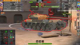 T34Kpz 07 RHCalibanSmasher  World Of Tanks Blitz Replay [upl. by Itnavart]