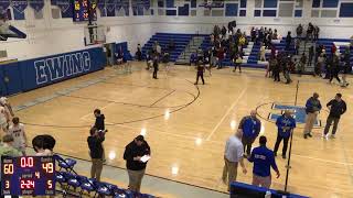 Ewing High School vs Middletown North HS Boys Varsity Basketball NJSIAA Round 1 [upl. by Jewel]