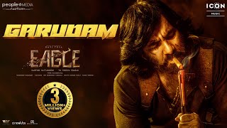 Garudam Lyrical Song  Eagle Movie Songs  Ravi Teja Kavya Thapar  Davzand  Icon Music South [upl. by Dorry]