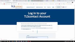 Making Appointment on TLS website [upl. by Alenson]