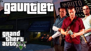 Grand Theft Auto 5 GTA V Gauntlet Mission 13 Find All 3 Muscle Car Locations 100 COMPLETION [upl. by Richter]