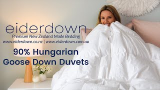 90 Hungarian Goose Down Duvets [upl. by Airoled562]