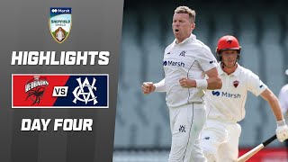 South Australia v Victoria  Sheffield Shield 202324  Day 4 [upl. by Koeninger]