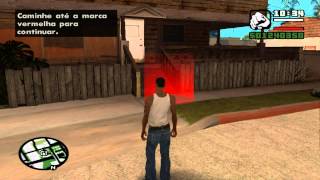 Gta San Andreas 1 Part 1 Missão [upl. by Deden]