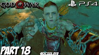 God of War 2018  Gameplay Walkthrough Part 18  Escape from Helheim  PS4 Lets Play [upl. by Twyla]