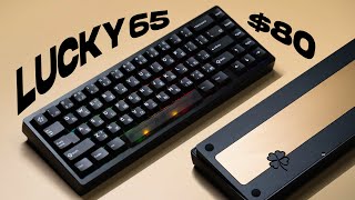 Thocky Budget Keyboard  Lucky65 Build amp Sound Test [upl. by Ennovahc]