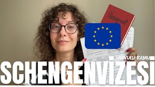 🇪🇺SCHENGEN VİZESİ BAŞVURU FORMU Beraber dolduralım İtalya AlmanyaYunanistan vizesi [upl. by Enrahs]