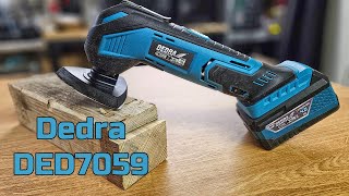 Dedra Multitool 18V DED7059  TEST [upl. by Ajad115]