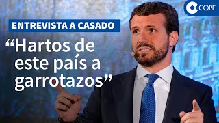 La respuesta de Casado a Herrera sobre aplicar el 155 [upl. by Kcirederf]