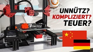 3D Drucker  UNNÃœTZ KOMPLIZIERT amp TEUER Alfawise U30 [upl. by Roxanne144]