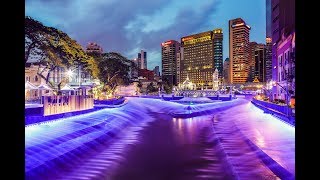 Beautiful Night Scenery River Of Life Kuala Lumpur [upl. by Ulland]