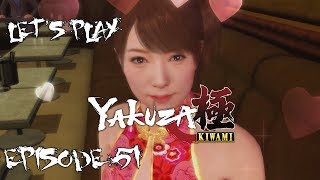 Lets Play Yakuza Kiwami  Episode 51 Hostess Yui Rank S AffectionA Goodbye Promise Substory 54 [upl. by Rodman]