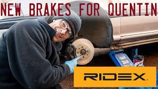 Quentin the Rover Convertible gets New Ridex brakes [upl. by Theodoric]