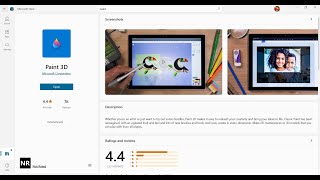 Fix Paint 3D Not Installing From Microsoft Store On Windows 1110 PC [upl. by Garnette]