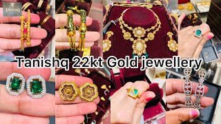 Tanishq 22kt Lightweights Gold Jewellery with price  22kt Gold jewellery Tanishq jewellery [upl. by Egreog]