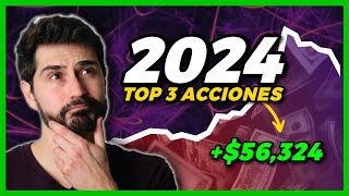 TOP 3 Acciones para Invertir en 2024 Diversifica tu Portafolio BTC [upl. by Follansbee]