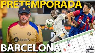 📺 Partidos BARCELONA Pretemporada  Cuándo juegan fecha y hora 🗓 [upl. by Ayekim750]