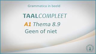 TaalCompleet A1  Thema 89 [upl. by Maurili]