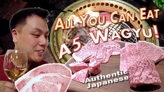 The Best Unlimited A5 Wagyu BBQ in Canada  All You Can Eat Certified Japanese Wagyu Feast [upl. by Reagen485]