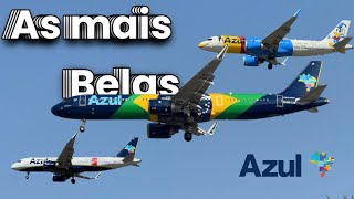 Belas aeronaves da Azul linhas aérea bandeirãopato donaldneo a320a321… [upl. by Trebornhoj]