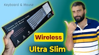 💯 Lenovo 100 wireless keyboard and mouse combo  dodo tech [upl. by Nanfa692]