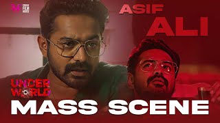 Asif Ali Mass scene  Under World Movie Scene  Asif Ali Movie  Malayalam Mass Scenes [upl. by Heyra950]