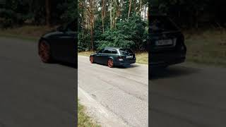 Bmw e91 320d straight pipe sound [upl. by Nnyla]