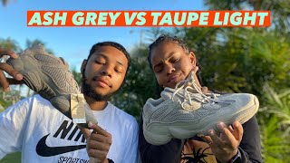 YEEZY BOOST 500 ASH GREY  SNEAKER REVIEW  ASH GREY VS TAUPE LIGHT COMPARISON❗️ [upl. by Brie]