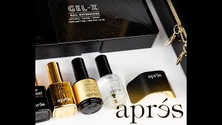 HOW TO USE  Apres GELX Nail Extensions  Sculpted amp Natural by nailjob w sohotrightnail [upl. by Mehalek564]