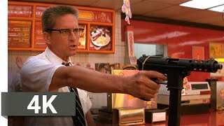 Falling Down  WhammyBurger Breakfast Scene AI HD Remastered [upl. by Darill]