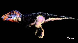 Saurian Tyrannosaurus Animations WIP [upl. by Mallis]