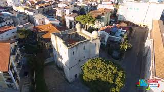 Chiesa di Schiavonea santuario torre del cupo quadrato compagna DRONE [upl. by Lillie958]