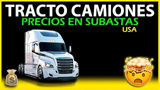 Subastas de Camiones en Estados Unidos 2024  Comprar Tractocamion USA [upl. by Anson592]