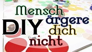 DIY Mensch Ärgere Dich Nicht  Brettspiel  Geschenkidee [upl. by Lolly448]