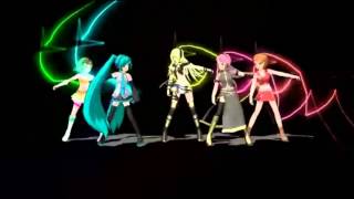 Bad Apple MMD vocaloid  Dance Mirrored [upl. by Asiralc821]