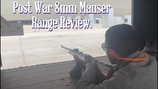 Post War German Mauser Range Review  8x57 Sporting Rifle [upl. by Prudi477]