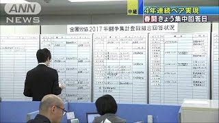 車・電機業で4年連続のベア “春闘”集中回答日170315 [upl. by Orson]