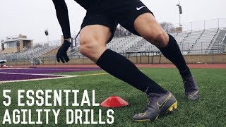 5 Essential Speed and Agility Drills  Increase Your Speed and Change of Direction [upl. by Isis340]