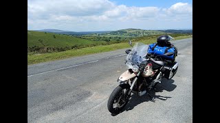 V85TT Moto Camping Pt1  Dartmoor [upl. by Acirehs]