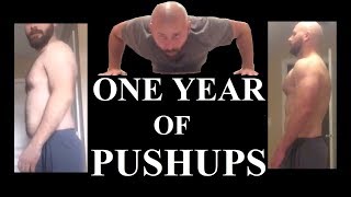 Pushups Everyday For A Year [upl. by Eeldivad]