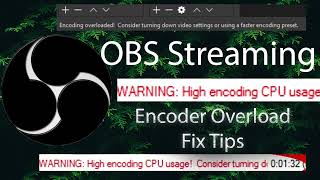 OBS Encoder Overload and Lag FIX options  Timestamps 2021 [upl. by Grover]